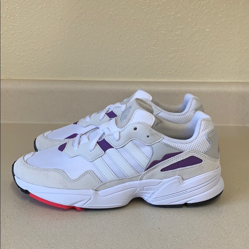 New Adidas Yung-96 White Purple